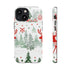Nordic Christmas Print - Impact Resistant Phone Case iPhone 13 Mini Glossy